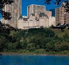 Edmonton's Hotel MacDonald against Skyline