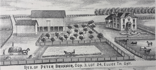 Illustration from Perth County Historical Atlas, 1879