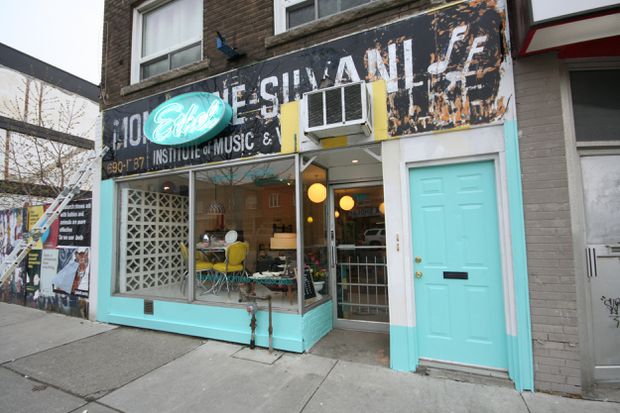 Ethel Store, 1781 Danforth Avenue, owned by Dave and Shauntelle LeBlanc is one of the properties proposed for listing, photo Globe and Mail