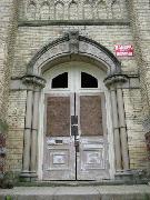 Alma College front door may be all that survives