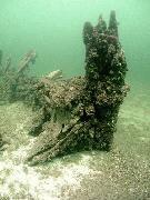 Guenter's Wreck is thought to be the remains of HMS Montreal.