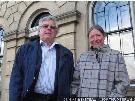 The Victoria Hall Heritage Maintenance Trust Fund recently gave the Town of Cobourg $15,000 to help pay for chimney repairs at Victoria Hall. Chairman Greg Hancock and Treasurer Brenda Niles made the presentation.