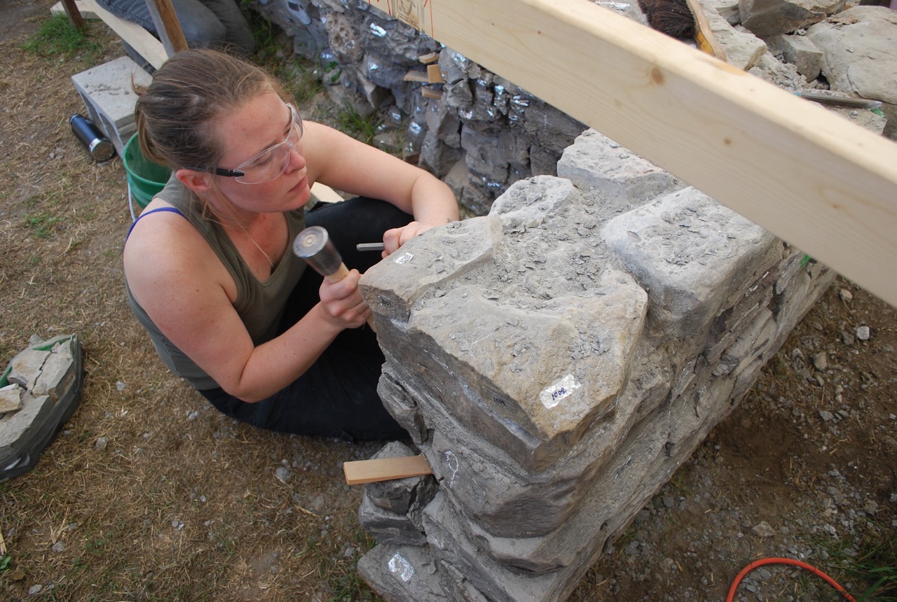 Willowbank Launches Stone Conservation Field School  at Sainte-Marie among the Hurons National Historic Sit