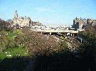 Central Edinburgh, stunningly beautiful