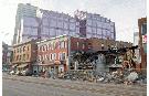 As seen on Feb. 23, the historic Gem Theatre on Jasper Avenue was demolished just east of 97th Street in Jasper East.Photograph by: Ryan Jackson, edmontonjournal.com