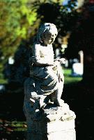 Statuary from Mount Pleasant Cemetery