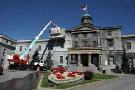 The cleaning of the Arts building will be completed by July 17. / Photo: Owen Egan