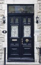 A beautiful old door, well cared for and weathering the elements just fine. Photograph by: Dave Sidaway, The Gazette