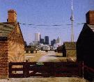 Iconic View of Downtown Toronto from the Fort Gates