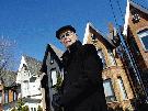 Architect William Greer poses on Northcote Avenue in Toronto Monday, March 5, 2012. 