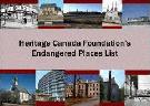 Heritage Canada Foundation Releases 2009 Top Ten Endangered Places and Worst Losses Lists