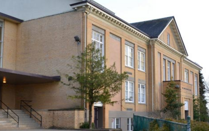 The original Sir James Douglas Elementary school in photo was built in 1912.