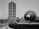 Johnson Wax Headquarters (exterior), Racine, Wisconsin. Photo by Jack E. Boucher, National Park Service, 1969.