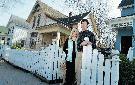  Julia and Marty Conlon have restored a trio of heritage homes they own on Kildare Road in Walkerville. 